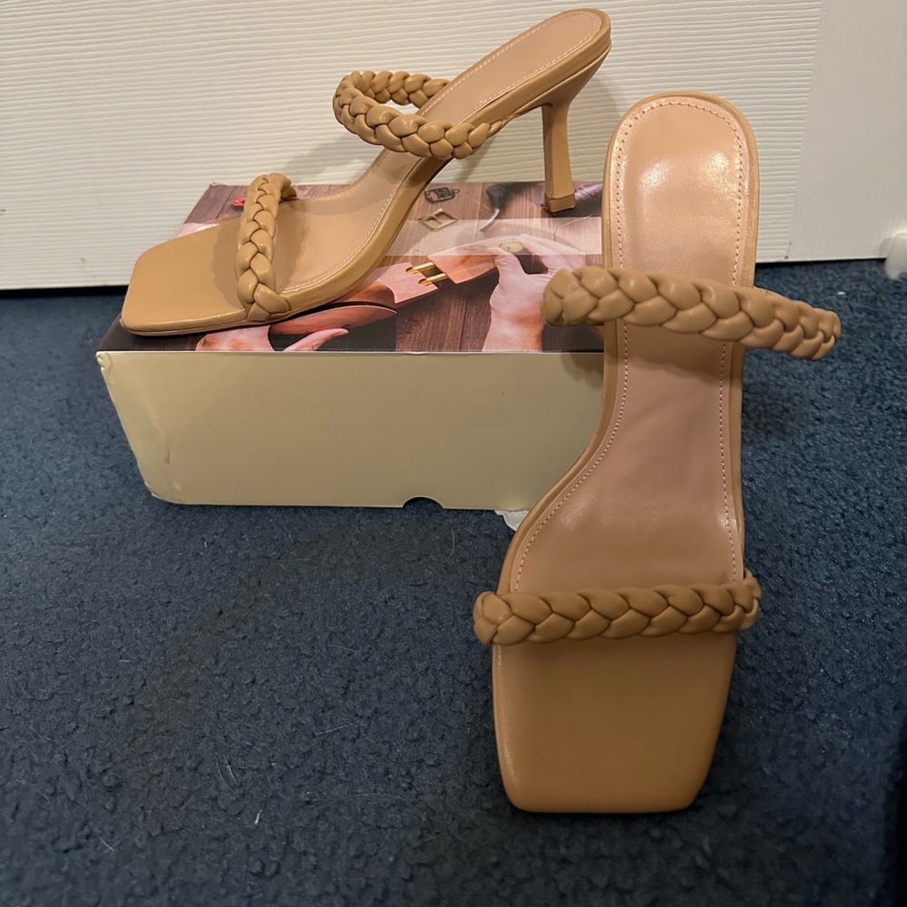 NEW BRAIDED HEELS